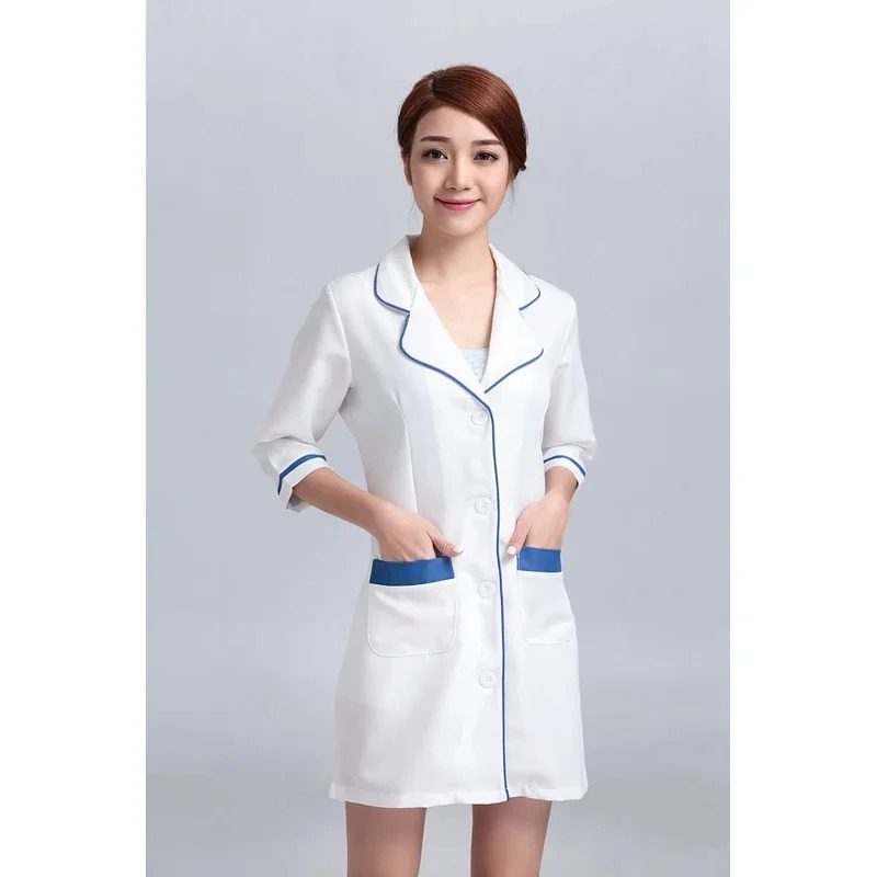 Medical Laboratory Technician - 여성 병원 간호복 작업복 가운 의상