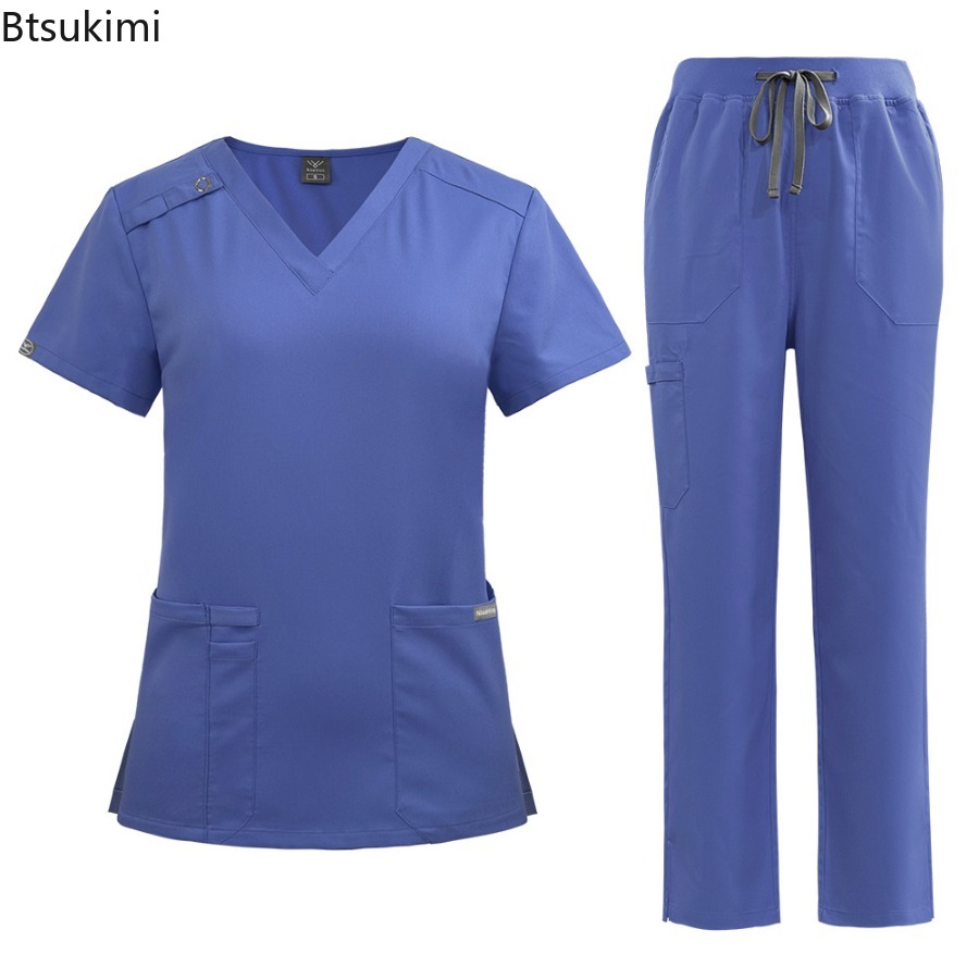 Medical Lab Uniform - 고품질 디자인 의료용 스크럽 세트 병원