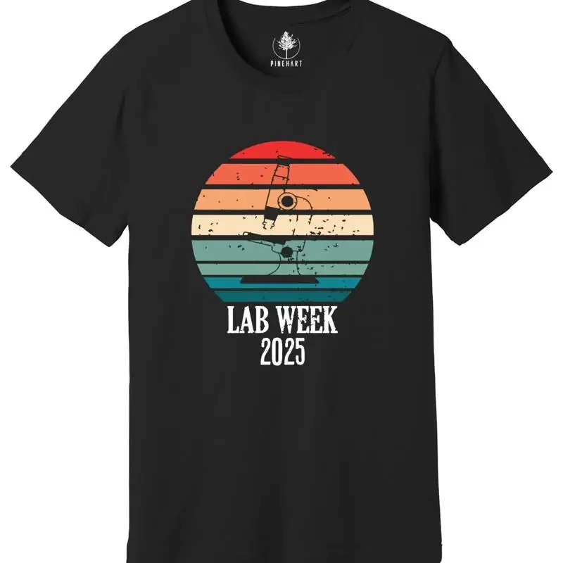 Medical Lab Week - 레트로 연구소 주간 2025 티셔츠, 의료