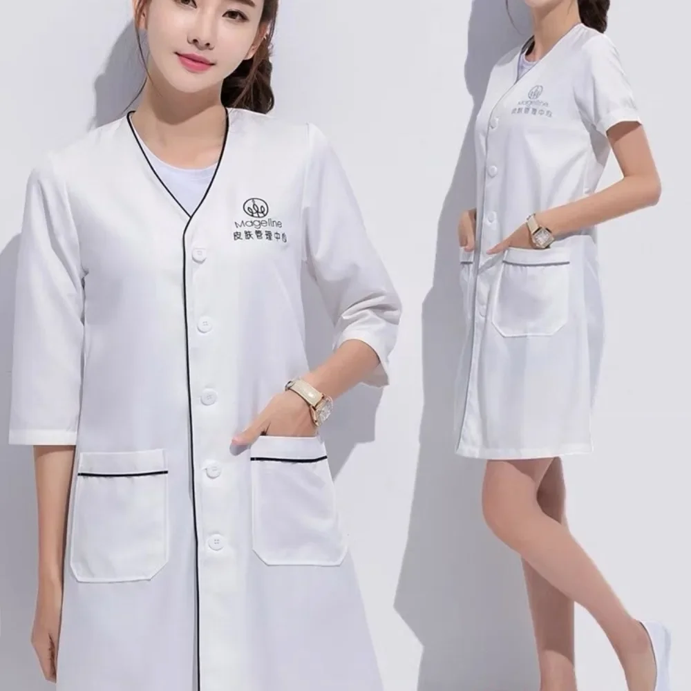 Lab Coat Medical - 맞춤형 로고 뷰티 유니폼 미용사 스킨