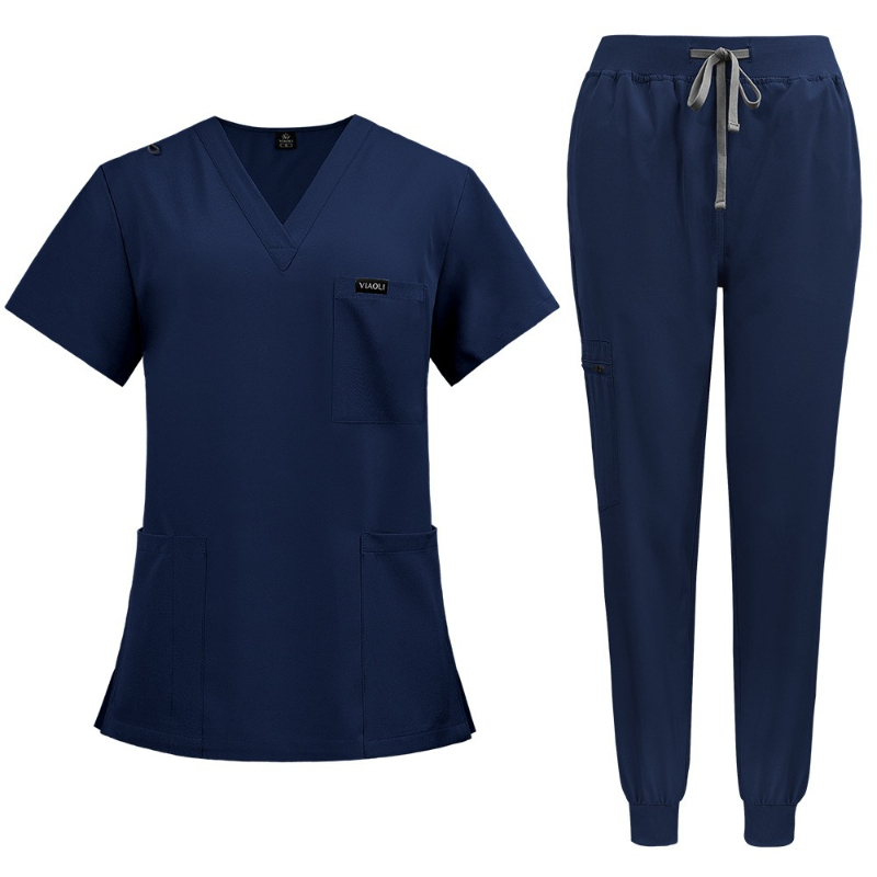 신상 유니섹스 퀵 드라이 반팔 의료용 스크럽 세트 투피 - Medical Lab Uniform 리뷰 및 가격