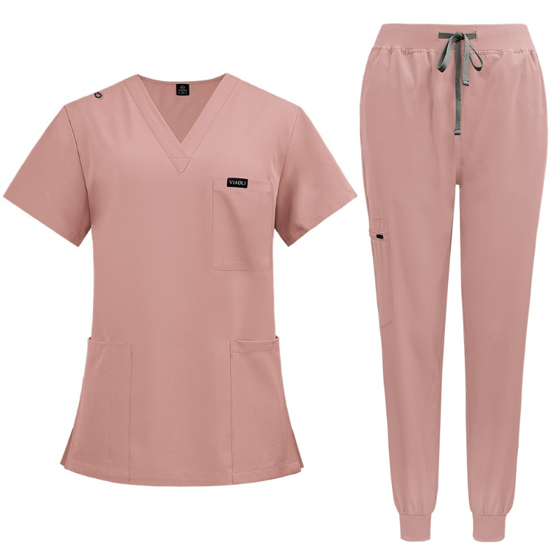 신상 유니섹스 퀵 드라이 반팔 의료용 스크럽 세트 투피 - Medical Lab Uniform 리뷰 및 가격