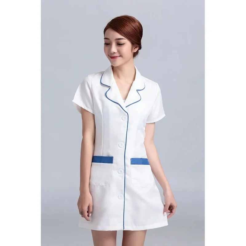 여성 병원 간호복 작업복 가운 의상 정장 흰색 실험실  - Medical Laboratory Technician 리뷰 및 가격