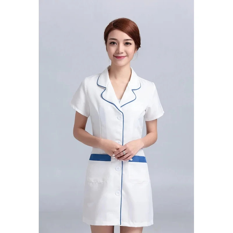 여성 병원 간호복 작업복 가운 의상 정장 흰색 실험실  - Medical Laboratory Technician 리뷰 및 가격