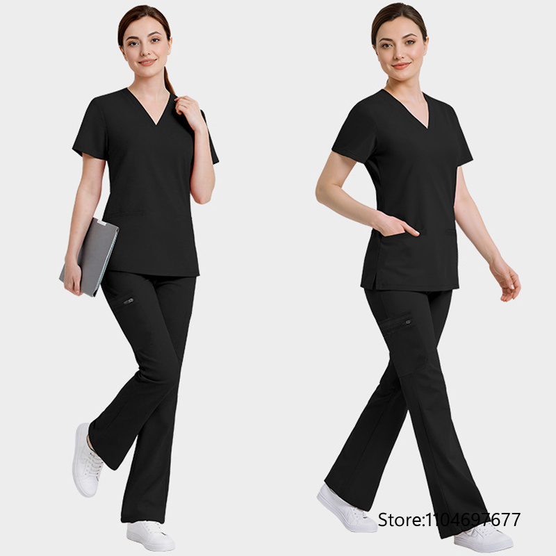 새 병원 의사 작업복 유니섹스 수술복 상의+하의 여성  - Medical Lab Uniform 리뷰 및 가격