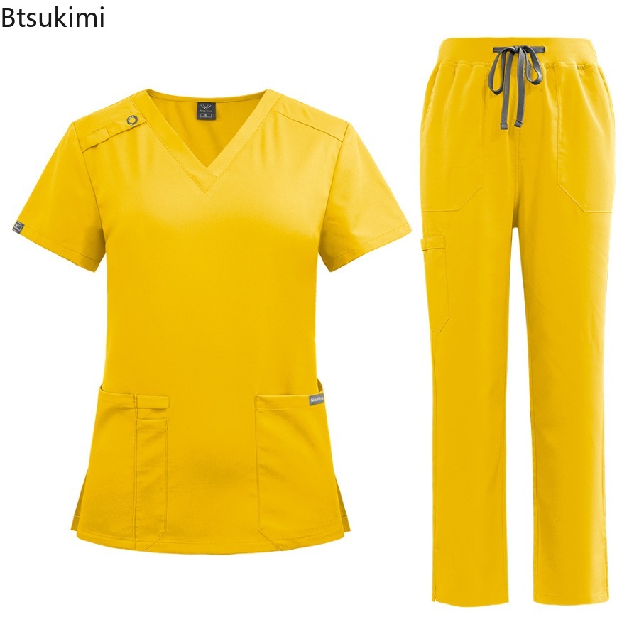 고품질 디자인 의료용 스크럽 세트 병원 의사 유니섹스  - Medical Lab Uniform 리뷰 및 가격