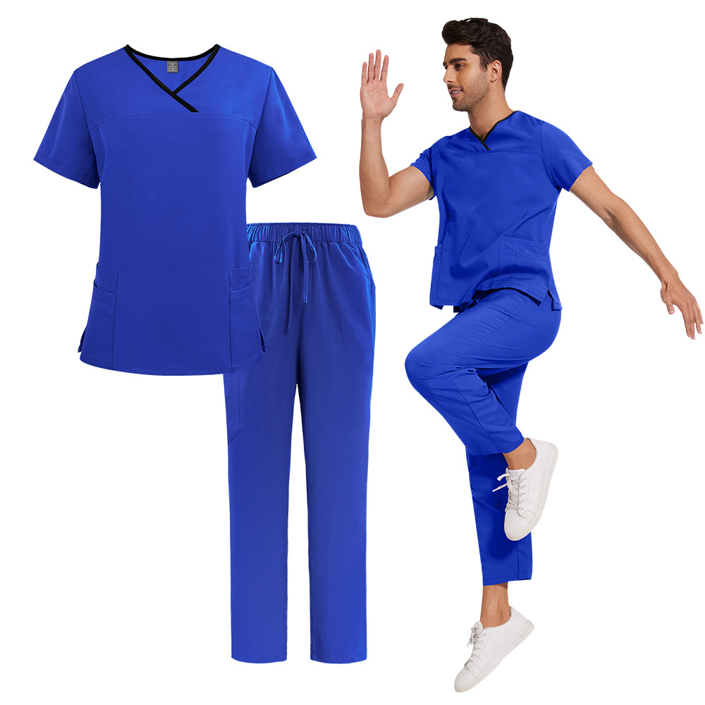 얇은 반소매 수술실 수술복 의사 손세척복 의료진 실험실 - Lab Coat Medical 리뷰 및 가격