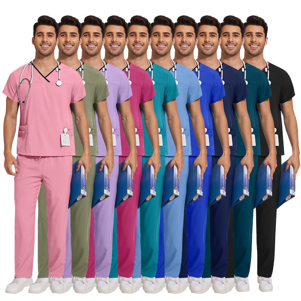 얇은 반소매 수술실 수술복 의사 손세척복 의료진 실험실 - Lab Coat Medical 리뷰 및 가격