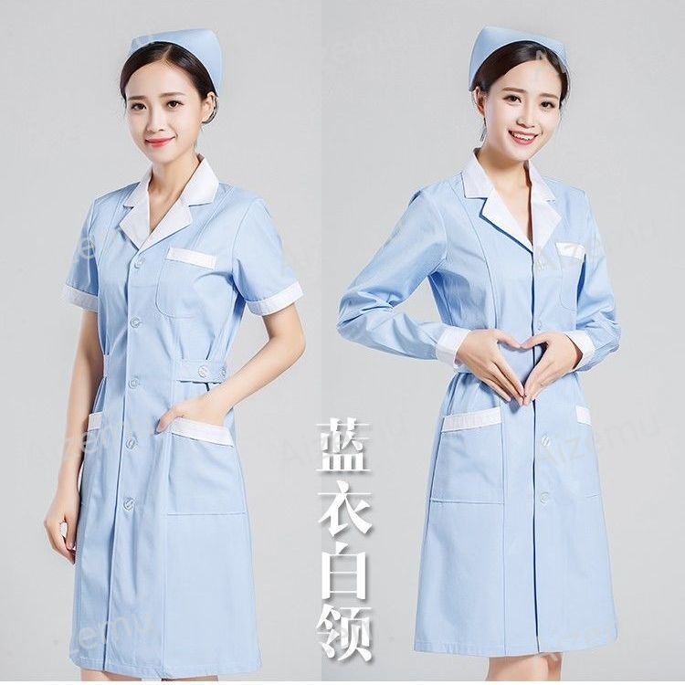 유니섹스 반팔 뷰티 살롱 스크럽 드레스 화이트 약국 의 - Lab Coat Medical 리뷰 및 가격