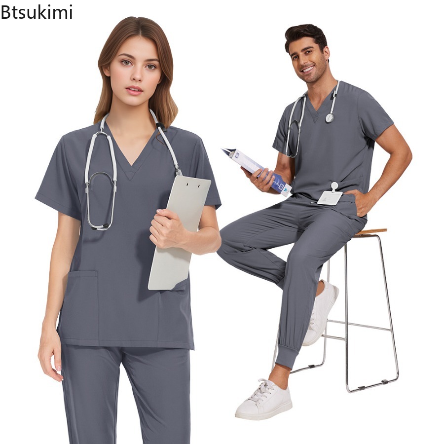 스クラブ 세트 유니폼 간호사 남성 의료용 스크럽 애완동 - Lab Coat Medical 리뷰 및 가격