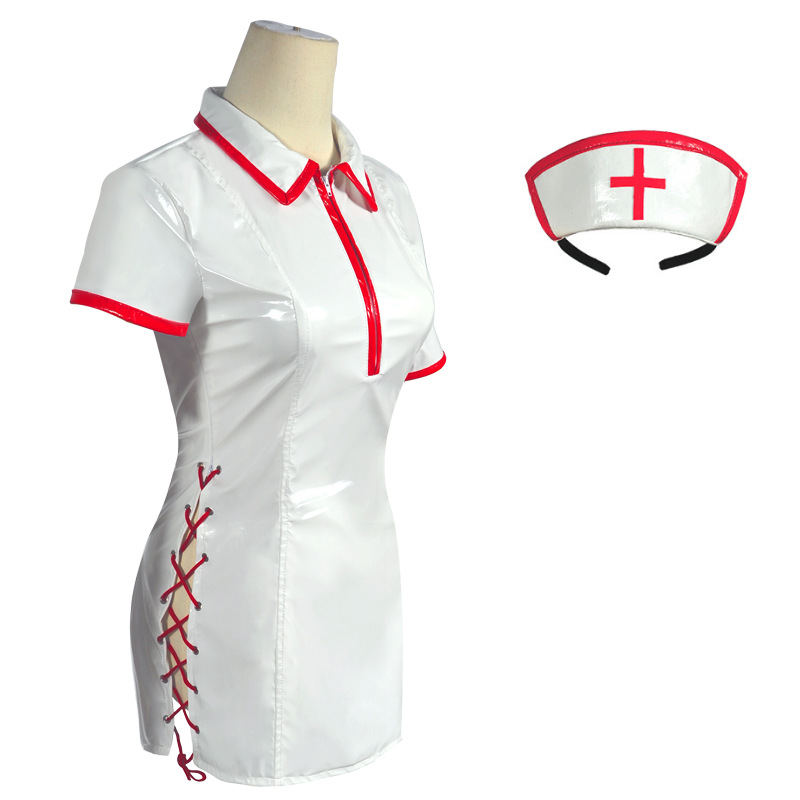 애니메이션 전기톱 남자 코스프레 의상, 마키마 파워 섹 - Medical Lab Uniform 리뷰 및 가격