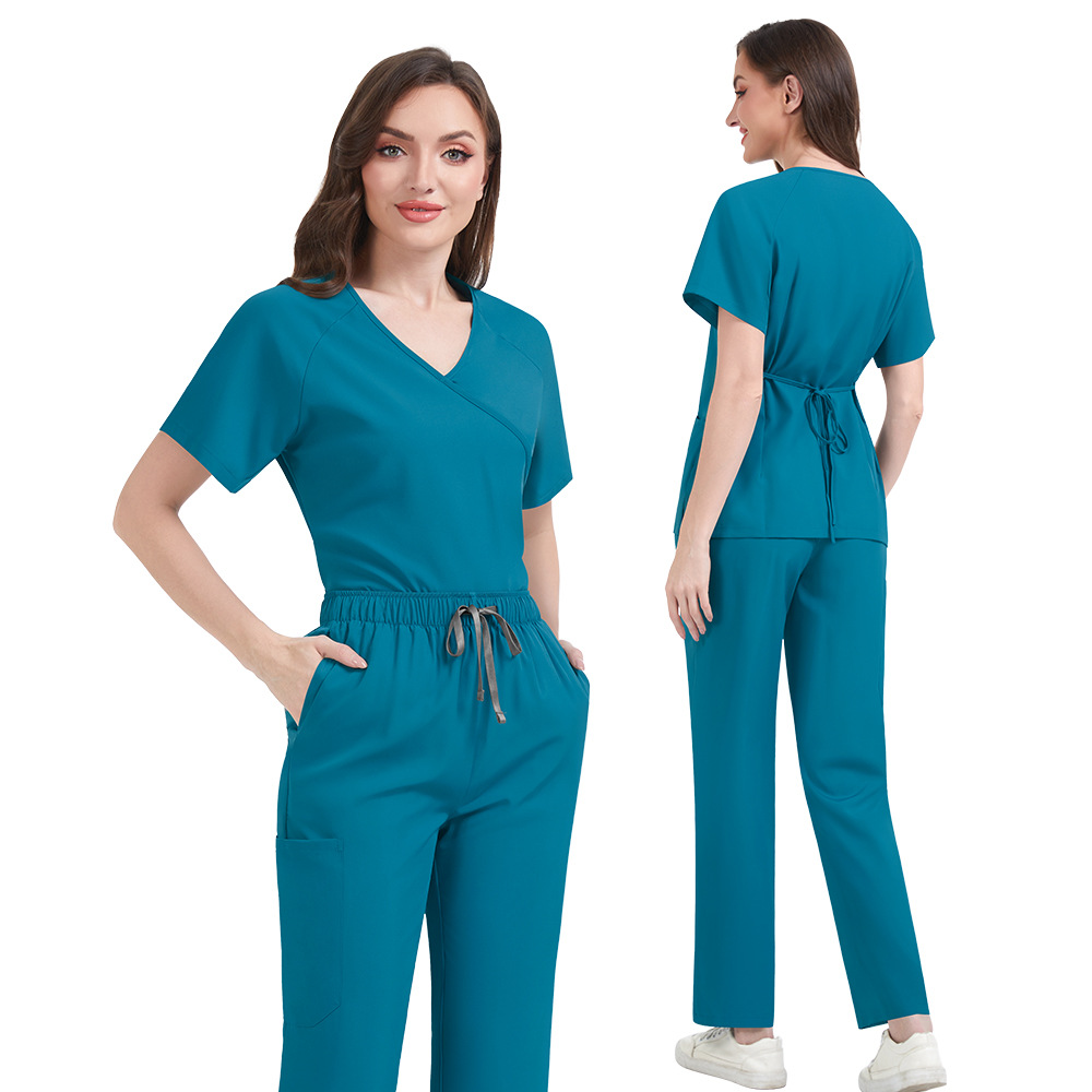 슬림핏 여성 스크럽 세트 병원 의료 유니폼 간호사 액세 - Medical Lab Uniform 리뷰 및 가격
